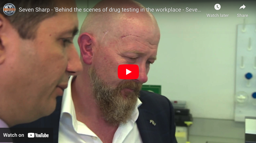 Seven Sharp – ‘Behind the scenes of drug testing in the workplace – Seven Sharp investigates’