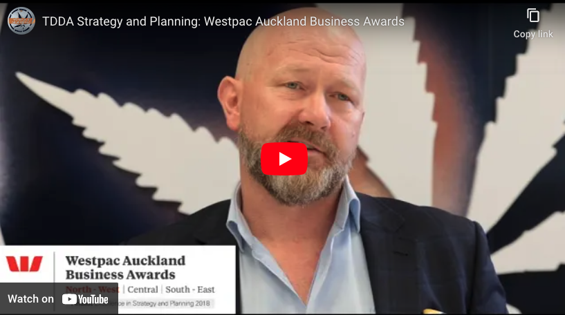 Westpac Auckland Business Awards: TDDA Strategy and Planning
